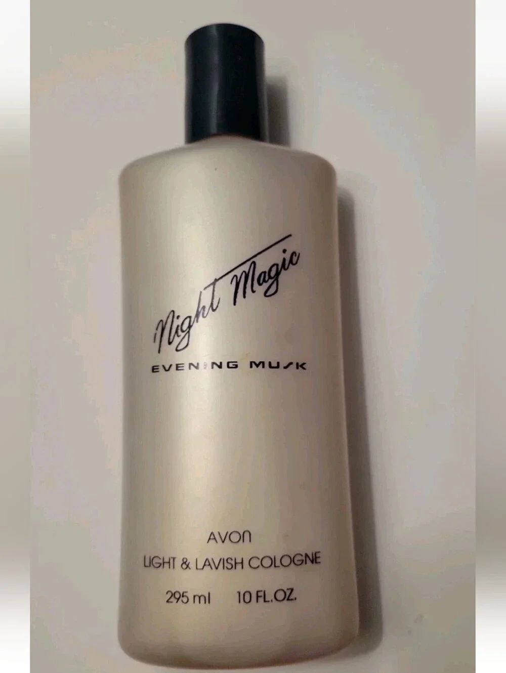 Vintage 1990 Retired Avon Night Magic Evening Musk Light Lavish Cologne Splash
